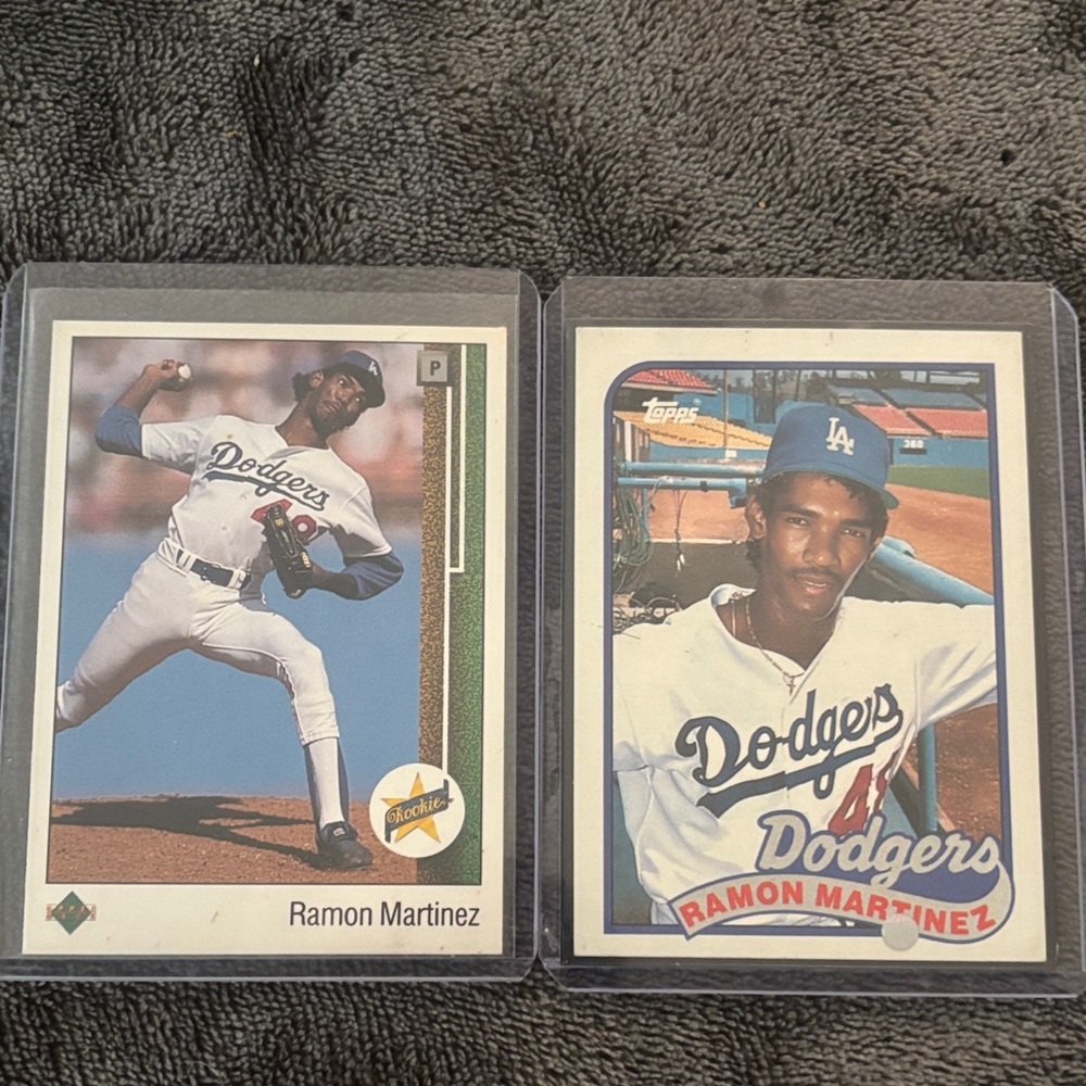 Ramon Martinez Dodgers Baseball Cards